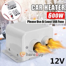 Electric Car Heater 12V 600W Truck Heating Fan Defogger Defroster Demister Warm