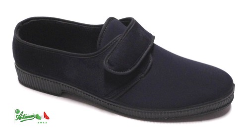 Pantofole ciabatte scarpe uomo riabilitazione invernali strappo italiane |  eBay
