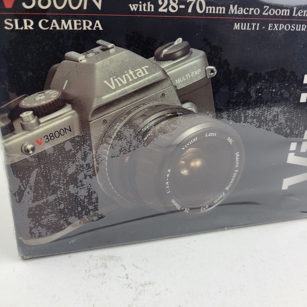 Vivitar V3800N 35mm SLR Film Camera with 28-70 mm lens Kit for