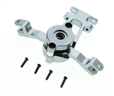 Kit Sterzo CNC In Alluminio Billet Per Traxxas E-Maxx 1/10 (3908/3903) – Integy C26060GREY, Grigio, Migliora Durata E Precisione