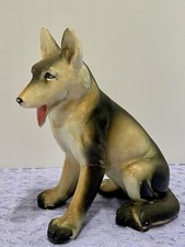 German Shepherd Figurine Vintage