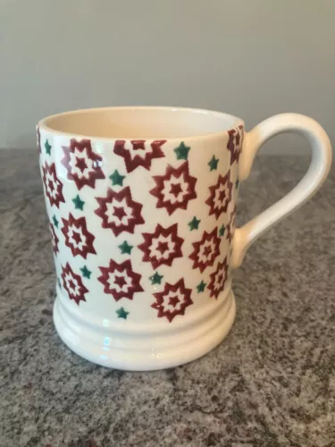 *RARE*VINTAGE*Emma Bridgewater 1/2 PINT ORIGINAK DESIGN JOY STAR MUG - LAST ONE