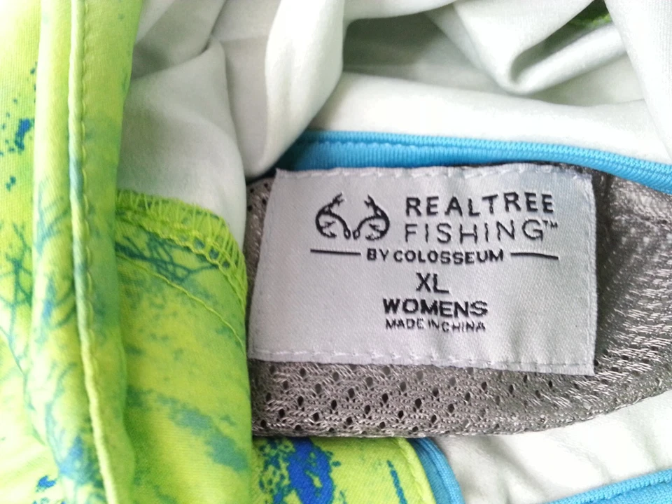 Realtree NWT Fishing  Womens XL Long Sleeve Wind Breaker Pull Over Jacket - Image 4 of 4