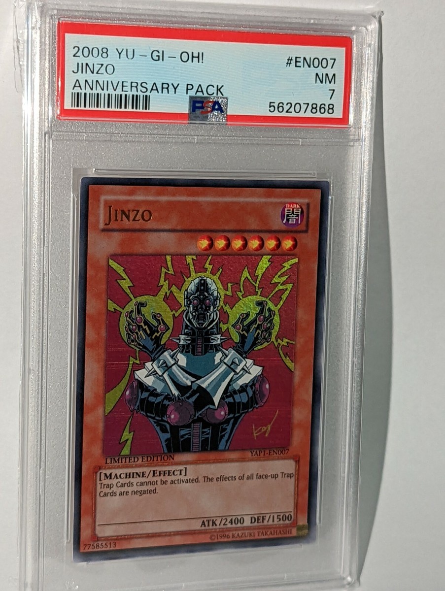 YuGiOh 2008 YAP1-EN007 JINZO Anniversary Pack Ultra Rare