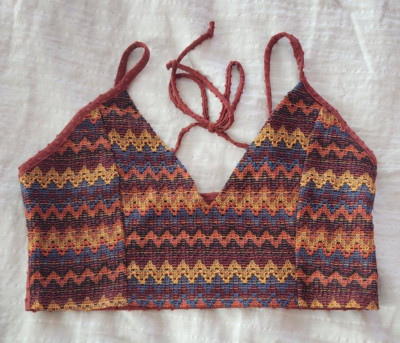 NEW WITH TAGS - EARTHBOUND BRALETTE IN EARTH TONES SIZE L