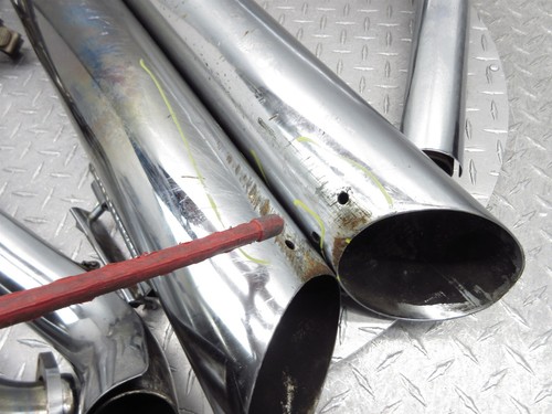 2005 Harley Davidson Road King FLHR Vance & Hines Exhaust Muffler Header Pipe - Picture 6 of 17