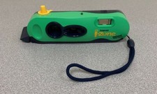 Green Polaroid i-Zone Instant Film Pocket Camera with strap  free shipping