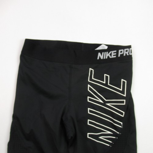 Nike Pro Leggings Girls Small Yoga Workout Stretch Workout Lightweight Hypercool - Picture 2 of 11