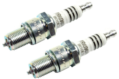 Zündkerze Set 2 Stück NGK Iridium BR10EIX für Aprilia AF1 Classic Europa MX 125