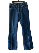 70 s LEE Dungarees Hipster Western Hippie UNION MADE Denim sz 7M USA TAG