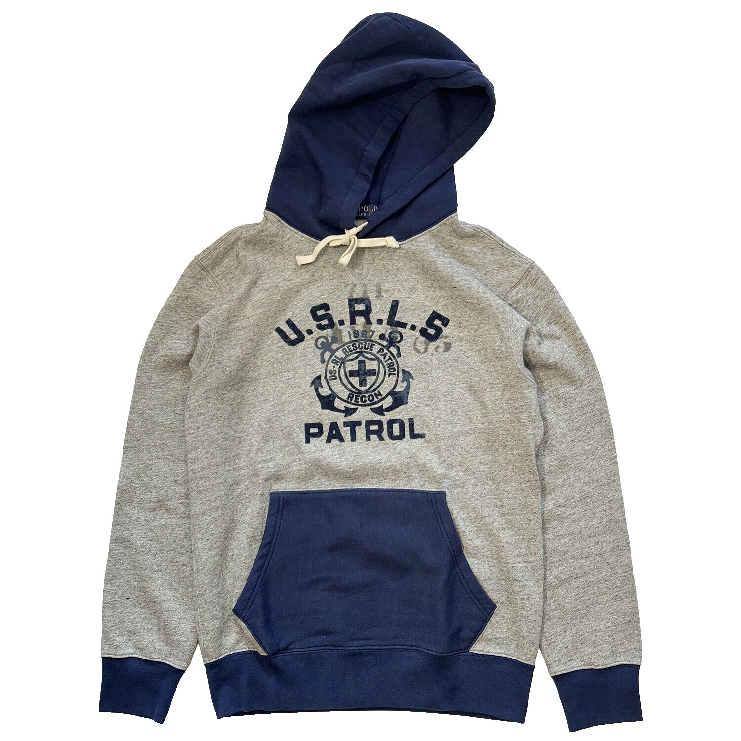 Patchwork Hoodie Polo - Main Image