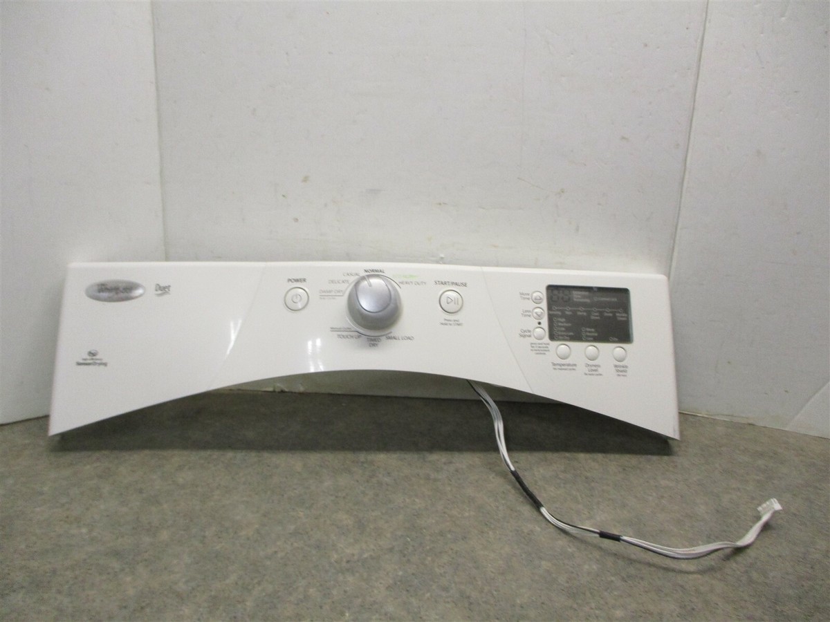 WHIRLPOOL DRYER CONTROL PANEL & BOARD PART# W10380697 W10387226 | eBay 