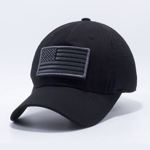 black american flag hat