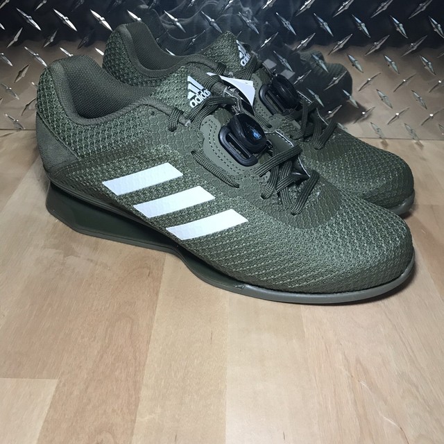adidas Leistung 16 II Boa Weightlifting Shoes Men Sz 12 Green BD7159 for sale online | eBay