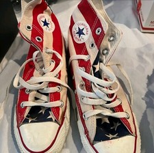 Vintage Converse Chuck Taylor All Star, Women's Size 5 - Red White Blue Box