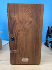 Olympus Tokyo Wooden Microscope Carrying Case With Key