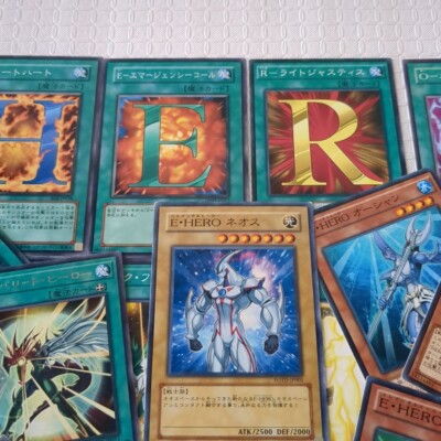 Yugioh - Japanese - E.HERO Deck Common ×39 Rare×4 lot Cards | eBay