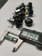 Fuse Holder Bulkhead Panel Mount 1/10-20 Amp Screw Cap