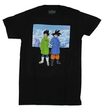 Dragon Ball Super Z Mens  T-Shirt -  Broly Goku Vegeta Snow Gear Shirt