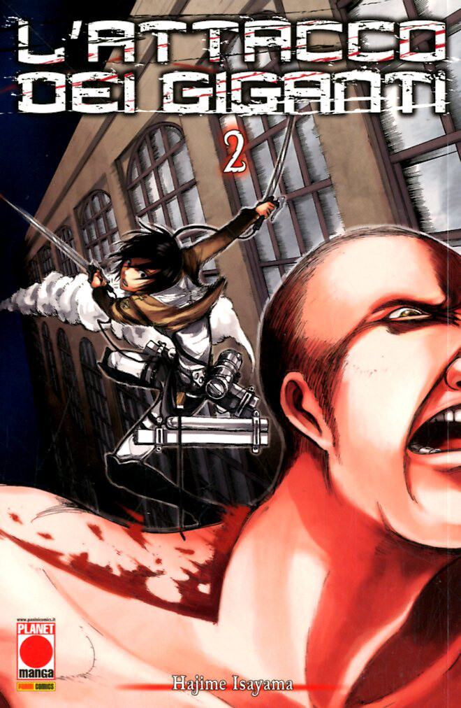 ATTACCO DEI GIGANTI N.2 - SERIE RISTAMPA N.0 - L'ATTACCO DEI GIGANTI RISTAMPA