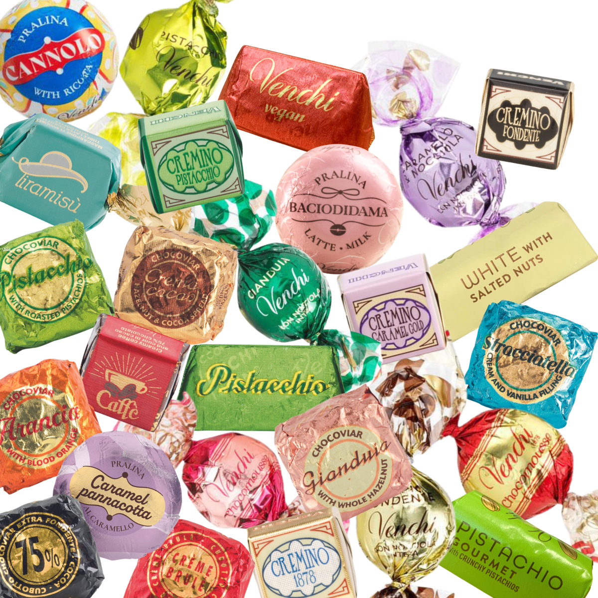 VENCHI CHOCOLATE | VARIOUS VARIETIES | Chocoviar, Cremino, Ingot