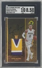 Kyle Kuzma 2018-19 Panini Opulence RPA Gold SSP (7/10)High End Rookie Patch Auto