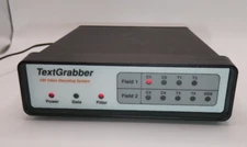 TextGrabber GP500 VBI Line 21 Video Decoder Extracts Closed Captions