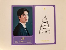 BTS JIN BANG BANG CON THE LIVE Official Message Card Version 3 (US SELLER)