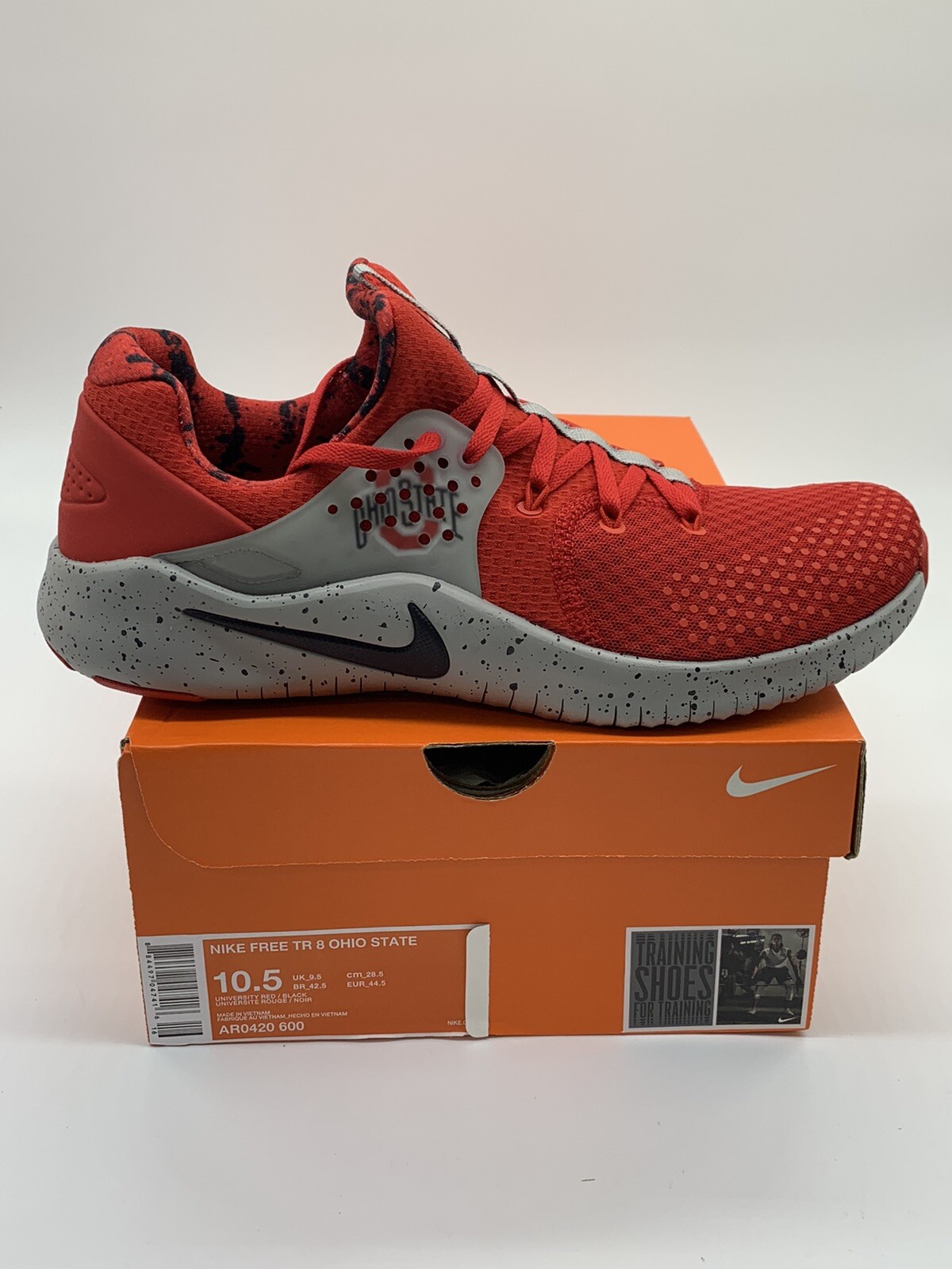 nike free tr8 ohio state