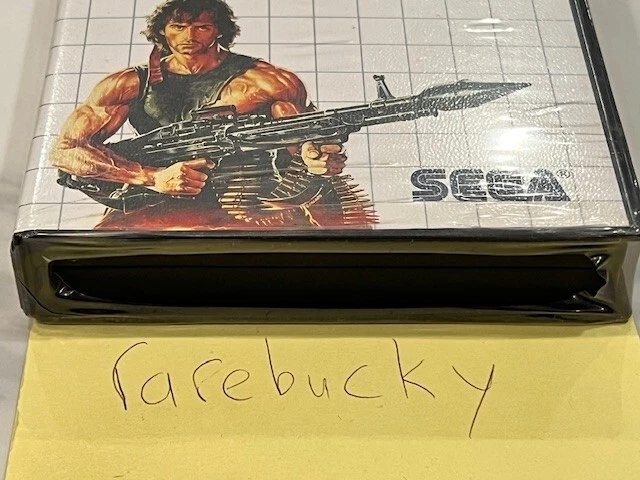 Rambo: First Blood Part II (Sega Master System SMS) NEW FACTORY SEALED, MINT! - Image 4 of 4
