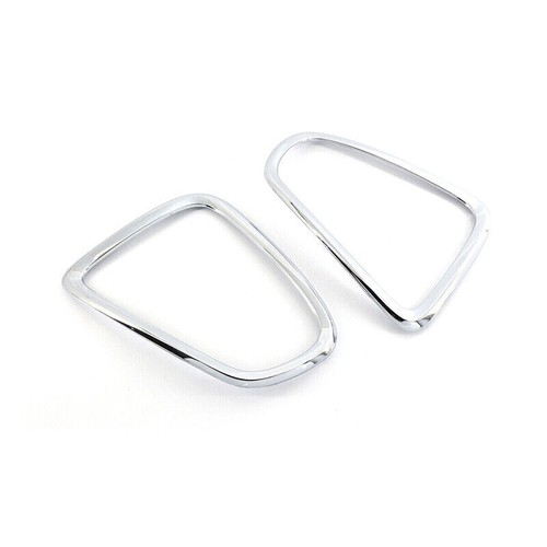 2x Chrome Rear Tail Light Frame Cover Trim For Mini Cooper R56 R57 R58 R59 07~13 - Picture 7 of 7