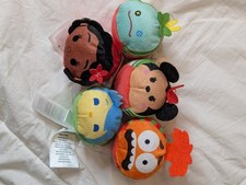 Just Play Disney Tsum Tsum Mini Plush Lot of 5 Assorted