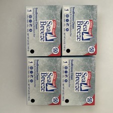 Sea Breeze Classic Clean Clarifying Moisture Bar Soap 6.5oz Lot of 4 - USA Made