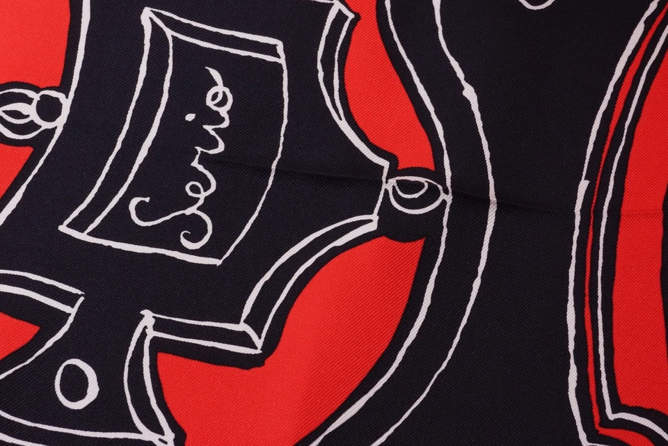 Sciarpa/foulard/carre Hermès - Serio Ludere - Arfon 2B - Imagen 4 de 4