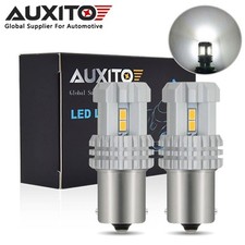 2X LED 1156 P21W White 99%Canbus Reverse Light Bulbs Side DRL Backup 382 6000K