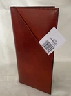 Bosca Old Leather Flight Attendant Wallet Cognac 625-32 NWT