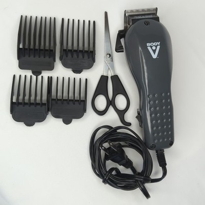 Body V HC38 Electric Hair Clipper Black Corded Adjustable Blade 10W 120V 60Hz
