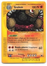 Carte Pokémon Grolem 14/165 Expedition VF FR