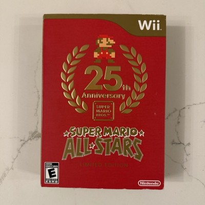 New Sealed. Super Mario All-Stars 25th Anniversary (Nintendo Wii, 2010)