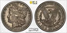 1884-S Morgan Dollar Toned PCGS XF45  w / Gold Shield
