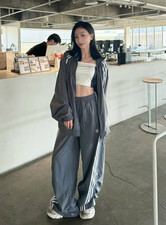 Adidas Oversized 3 Stripe Retro Adilenium Pants Small. Medium, Large, XL