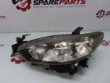 MAZDA 6 LEFT HEADLAMP GJ, SPORT/TOURING, HALOGEN TYPE, MANUAL ADJ., 11/12-09/14 