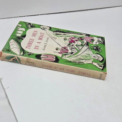 Two Jerome K. Jerome Books Three Men in a Boat Idle Thoughts of an Idle Fellow - Picture 3 of 15