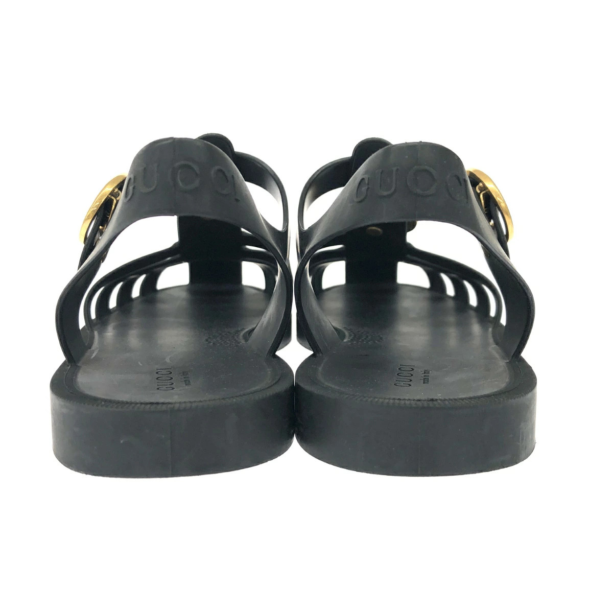 GUCCI Gurkha Sandals Size: 6 Marmont Black Women's thumbnail 4