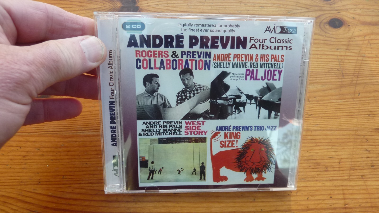 ANDRE PREVIN FOUR CLASSIC ALBUMS JAZZ 2 CD 2011