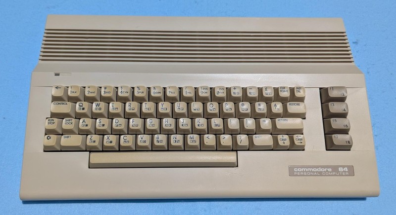 Commodore 64C PAL Tested and Working - Cleaned & Serviced C64C