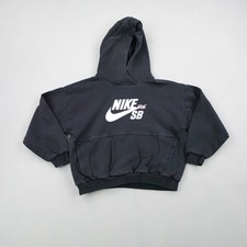 Nike Hoodie Boys Large SB Icon Skateboarding Oversized Sweatshirt Pullover Kids