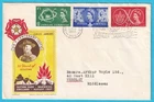 GB 1957 Jubilee Jamboree Scout full set on Cover - FDC
