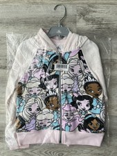 Disney Princess Zip-Up Hoodie for kids (Size 4)