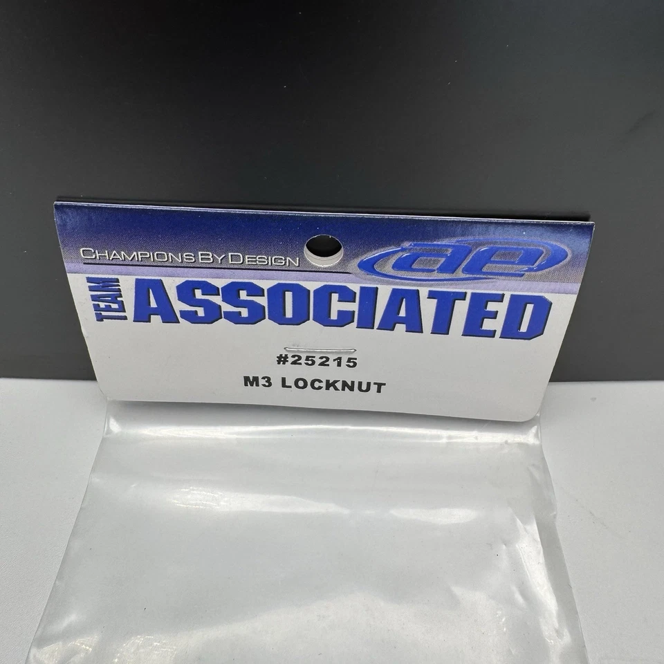 20pcs Team Associated 3mm M3 Locknut 25215 Brand New Sealed - Image 2 of 4